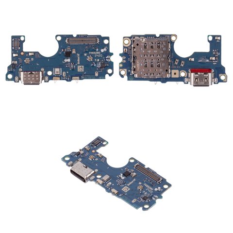 Flat Cable compatible with Motorola Moto G85, charge connector, with microphone, High Copy, charging board 
