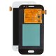 Pantalla LCD puede usarse con Samsung J110 Galaxy J1 Ace, J111F Galaxy J1 Ace Neo , blanco, sin marco, Original (PRC), original glass