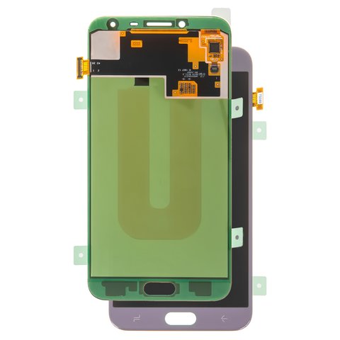 Pantalla LCD puede usarse con Samsung J400 Galaxy J4 2018 , azul claro, sin marco, Original, empaque industrial, lavenda, #GH97 21915C