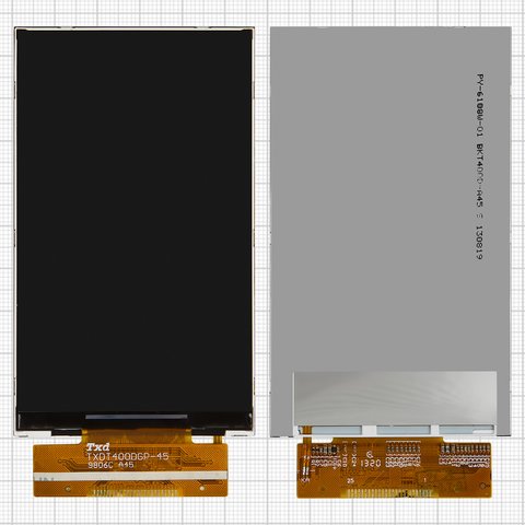 Pantalla LCD puede usarse con Explay Alto, 25 pin, #TXDT400DGP 45 ART40WV2503ANI 1 FPC V3