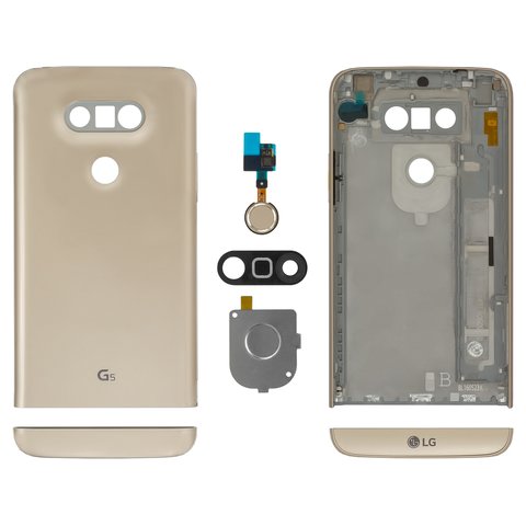 Carcasa puede usarse con LG G5 H820, G5 H830, G5 H850, G5 LS992, G5 US992, G5 VS987, dorado