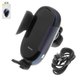 Sujetador para coche Baseus, azul, sujetador automático, sobre deflector, con cable micro-USB Tipo-B, #SUGENT-ZN03