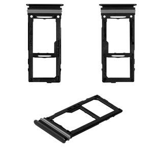 Sujetador de tarjeta SIM puede usarse con Samsung A528 Galaxy A52s 5G, negro