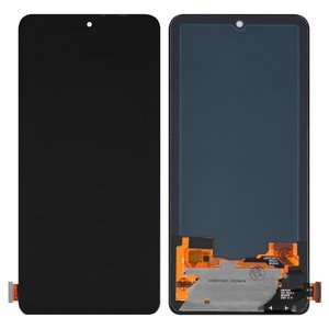 Pantalla LCD puede usarse con Xiaomi Mi 11i, Poco F3, Poco F4, Redmi K40, negro, sin marco, High Copy, OLED 