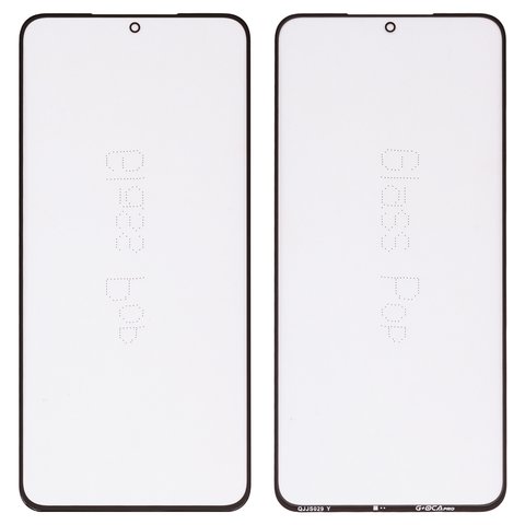 Vidrio de carcasa G+OCA PRO puede usarse con Samsung G996 Galaxy S21 Plus 5G, con película OCA, negro