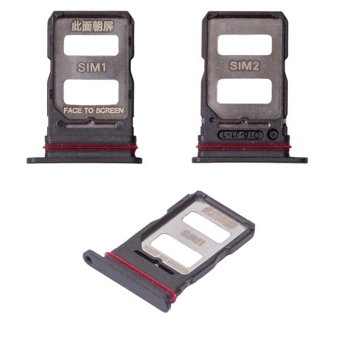 Sujetador de tarjeta SIM puede usarse con Xiaomi Redmi Note 14 Pro 5G, negro, midnight black