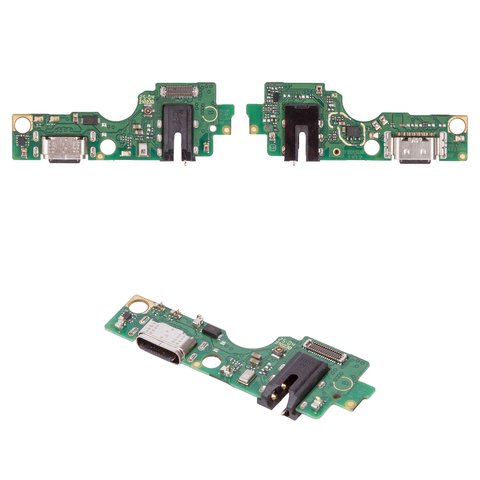 Cable flex puede usarse con Tecno Pop 9 4G, Spark Go 1 KL4 , Spark Go 1S KL4h , del conector de carga, con componentes, High Copy, placa del cargador