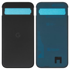 Panel trasero de carcasa puede usarse con Google Pixel 8a, negra, obsidian