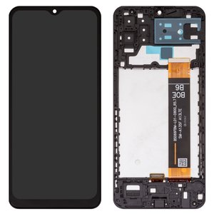 Pantalla LCD puede usarse con Samsung A135 Galaxy A13, M135 Galaxy M13, negro, con marco, High Copy, BS066FBM L01 D800_R5.7