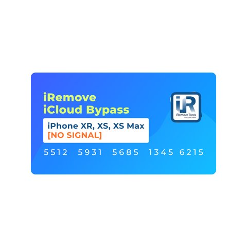 iRemove iCloud Bypass para iPhone XR, XS, XS Max [NO SIGNAL]