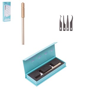 Juego de bisturíes Kingmax 401, para microcircuitos, 4 in 1