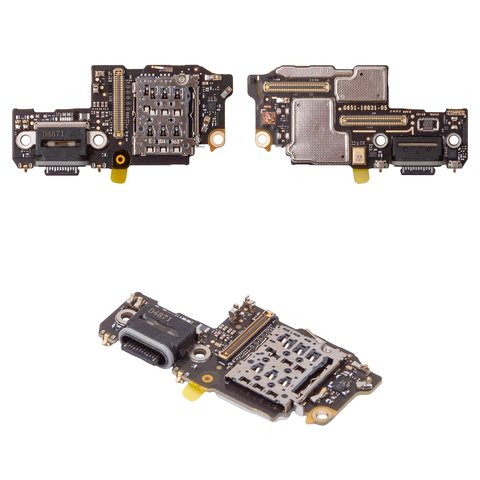 Cable flex puede usarse con Google Pixel 9, Pixel 9 Pro, del conector de carga, con componentes, Original PRC , placa del cargador