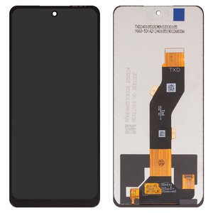 Pantalla LCD puede usarse con Tecno Pop 8, Spark 20 KJ5 , Spark 20C BG7 , Spark Go 2024  BG6 ; Infinix Hot 40i X6528B , Smart 8 X6525 , negro, sin marco, Copy, TXDI660QCEPX