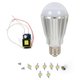 Комплект для збирання світлодіодної лампи SQ-Q17 7 Вт (природний білий, E27)