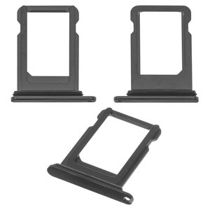 Держатель SIM карты для iPhone XS, черный