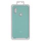 Чехол для Xiaomi Redmi Note 6 Pro, мятный, Original Soft Case, силикон, turqoise (17), M1806E7TG, M1806E7TH, M1806E7TI