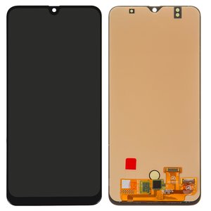 Дисплей для Samsung A305 Galaxy A30, A505 Galaxy A50, A507 Galaxy A50s, чорний, без рамки, High Copy, OLED 