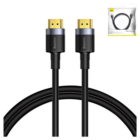 Кабель HDMI Baseus Cafule, HDMI, 2 м, #CADKLF F01