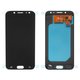 Дисплей для Samsung J530 Galaxy J5 (2017), чорний, без логотипа, без рамки, High Copy, з широким обідком, (OLED)