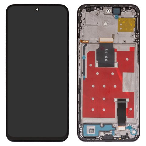 Дисплей для Huawei Honor 90 Lite, Honor X8a, чорний, з рамкою, Original PRC , CRT LX1, CRT LX2, CRT LX3, CRT NX1