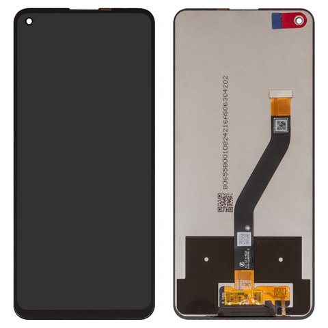 Дисплей для Oukitel C18, C18 Pro, черный, без рамки, High Copy