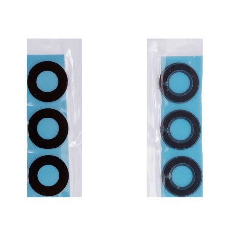 Стекло камеры для Samsung A356 Galaxy A35 5G, A556 Galaxy A55, черное, без рамки, комплект 3 шт.