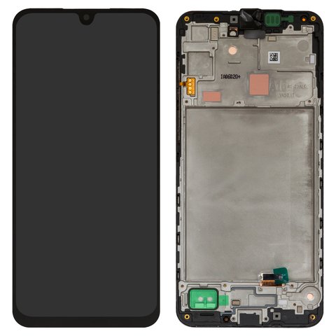 Дисплей для Samsung A166 Galaxy A16 5G, черный, с рамкой, Оригинал переклеено стекло 