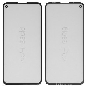 Скло корпуса G+OCA PRO для Google Pixel 5a 5G, з ОСА плівкою, чорне