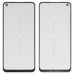 Скло корпуса G+OCA PRO для Realme 10, 11 4G, 9, 9 Pro plus; Oppo A78 4G CPH2565 , Reno 7, Reno 7 5G, Reno 7 SE, Reno 8, Reno 8 5G, Reno 8T, з ОСА плівкою, чорне