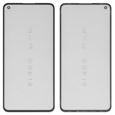 Скло корпуса G+OCA PRO для OnePlus 8T, з ОСА плівкою, чорне