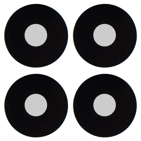 Скло камери для Samsung S937 Galaxy S25 Edge, чорне, комплект 2 шт.