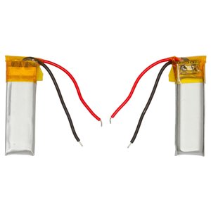 Аккумулятор 400930, 30 мм, 9 мм, 4,0 мм, Li ion, 3,7 В, 70 мАч, с контроллером