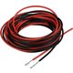 Провод в силиконовой изоляции 22AWG, 0,33 мм², 1 м, черный