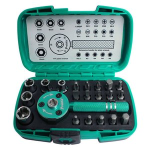 Набор сменных головок и бит Pro'sKit SD-2319M с держателем Набор сменных головок и бит Pro'sKit SD-2319M с держателем
