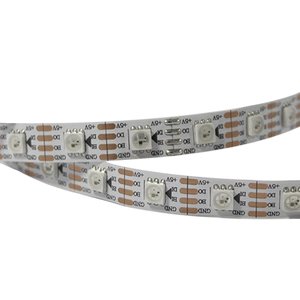 Светодиодная лента RGB SMD5050, WS2813 (белая, с управлением, IP20, 5 В, 60 диодов/м, 5 м) Светодиодная лента RGB SMD5050, WS2813 (белая, с управлением, IP20, 5 В, 60 диодов/м, 5 м)