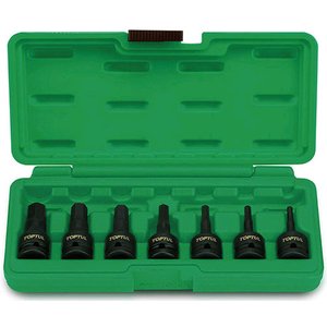 Набор ударных головок HEX TOPTUL GDAI0702