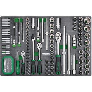 Набор инструментов 1 4", 3 8", 1 2" TOPTUL GEDC611