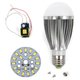 Juego de piezas para armar lámpara LED regulable SQ-Q03 5730 9 W (luz blanca fría, E27)