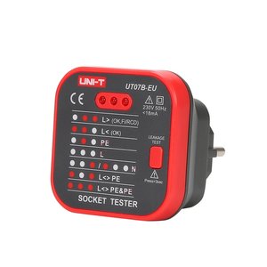 Socket Tester UNI T UT07B EU